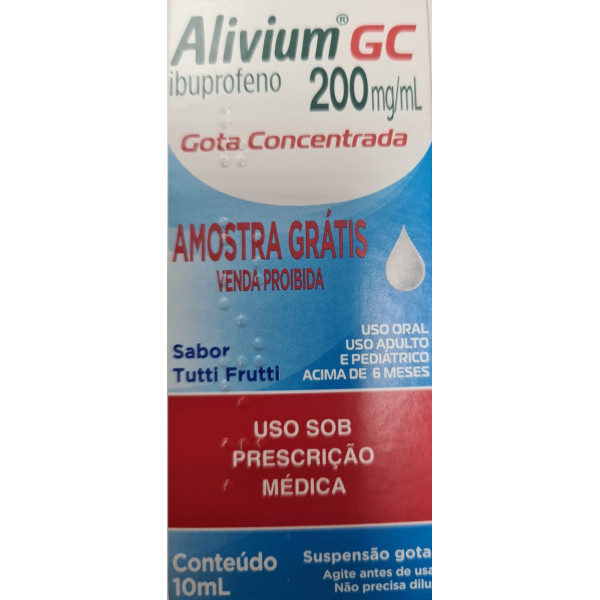 ALIVIUM GC - IBUPROFENO 200mg/ml - 10 ml